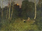 Nikolay Nikanorovich Dubovskoy Twilight oil painting reproduction